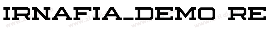 Irnafia_demo Regular字体转换